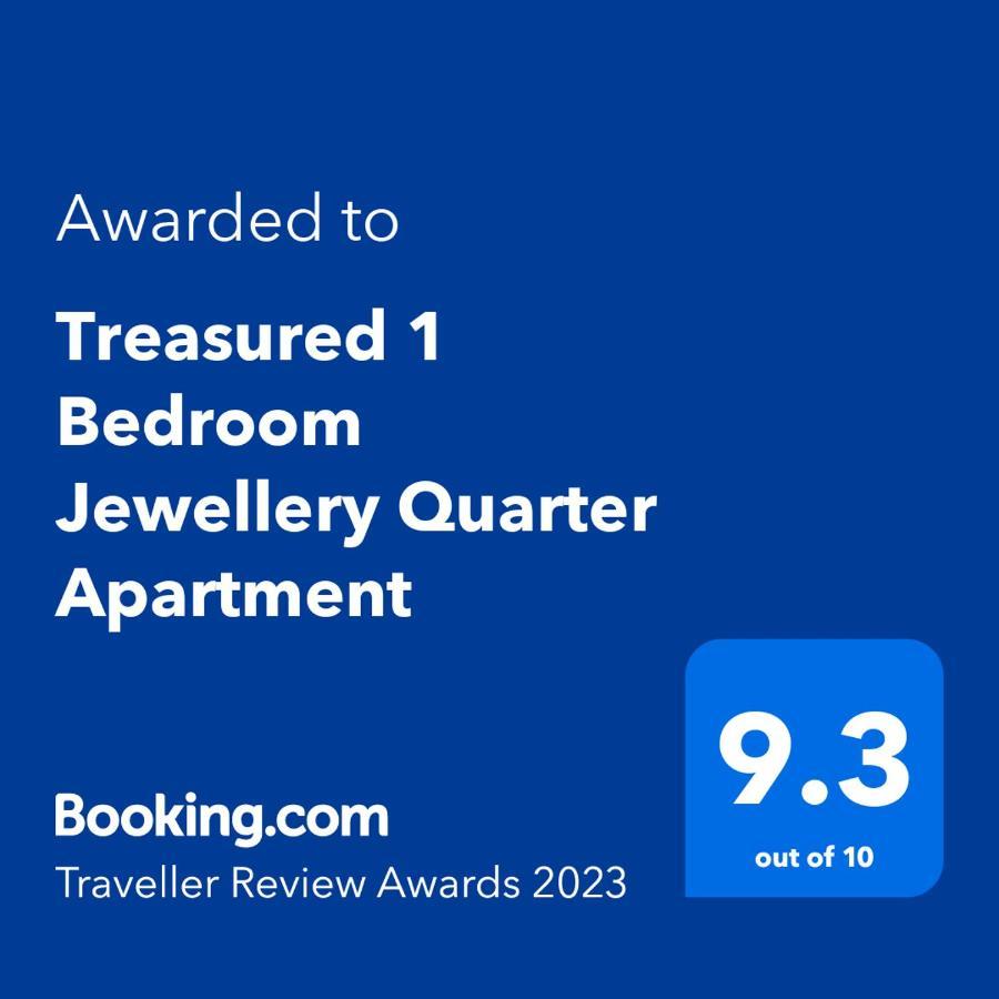 Treasured 1 Bedroom Jewellery Quarter Apartment Birmingham Eksteriør billede